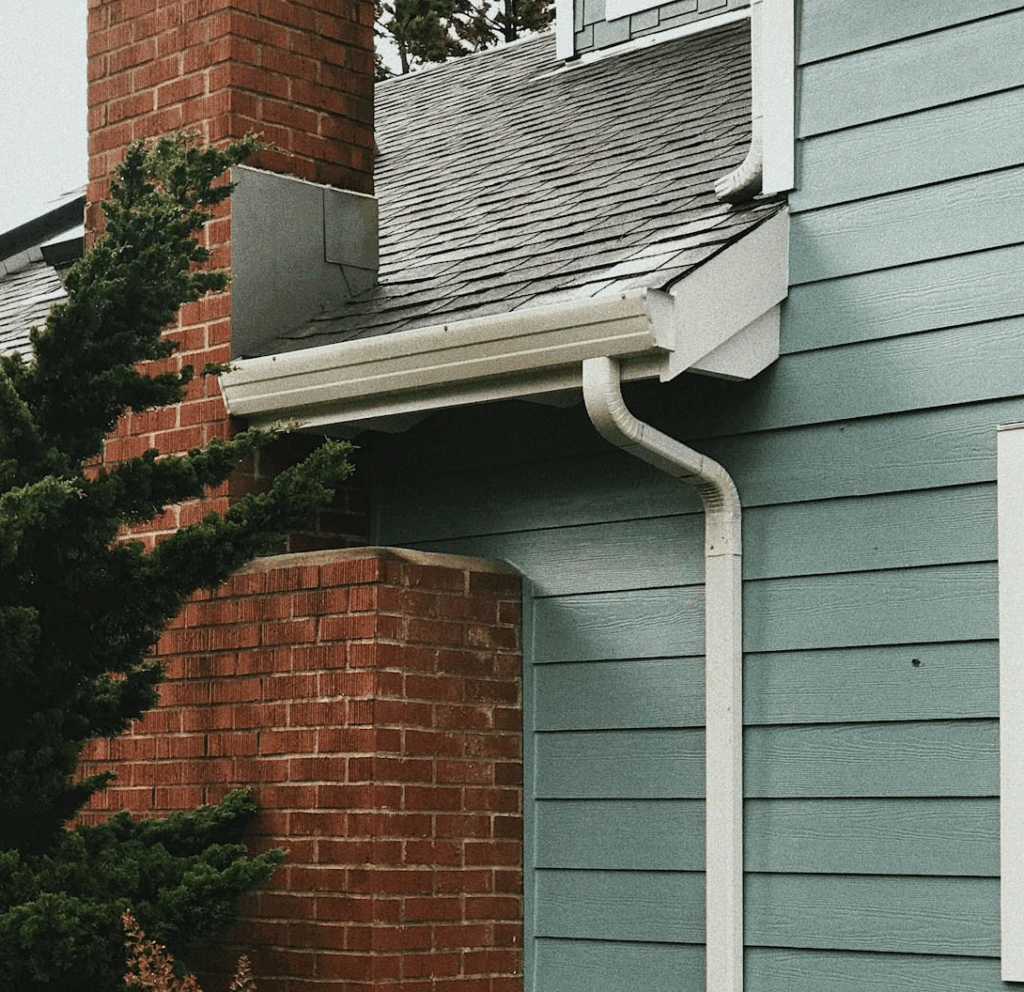 Picture of the gutters of a home in Denver